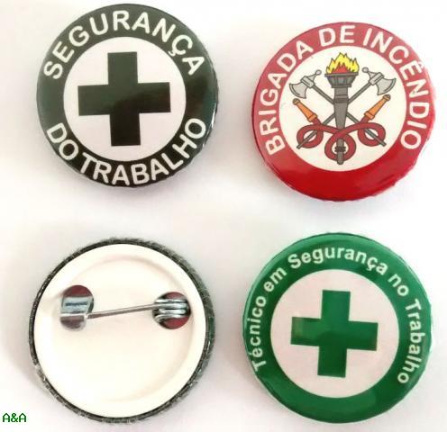 Bottons CIPA e Bottons para Brigadistas